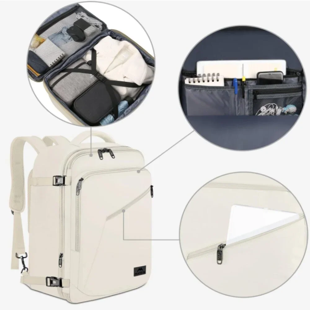 MATEIN Large Travel Backpack β 45L Expandable Carry-On - Picture 11 of 11